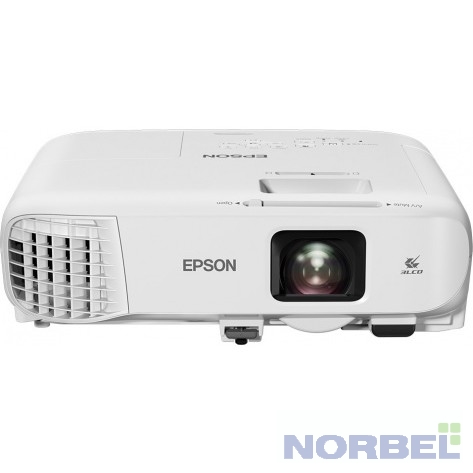 Epson Проектор EB-992F V11H988040 white Проектор LCD, 1920х1080, 4000Lm, 16000:1, Wi-fi, Miracast,3.1 kg
