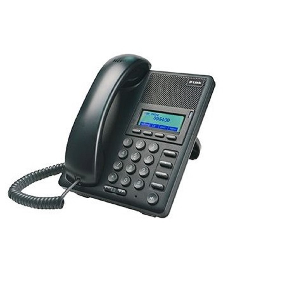 D-Link VoIP-телефон DPH-120SE F1B IP-телефон, 100Base-TX WAN PoE, 100Base-TX LAN, без адаптера питания в комплекте