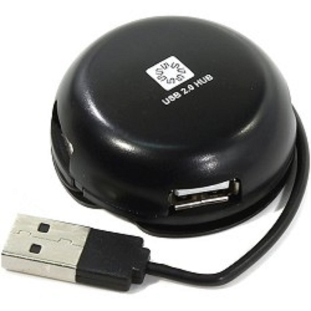 5bites USB-концентраторы HB24-200BK Концентратор 4 USB2.0 USB PLUG BLACK
