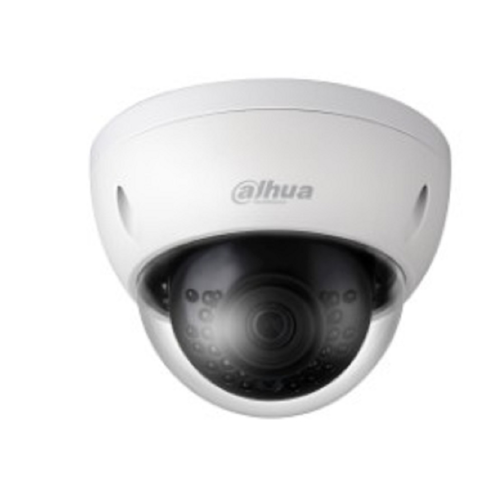 DAHUA Видеонаблюдение DH-IPC-HDBW1230EP-0280B-S5 Уличная купольная IP-видеокамера 2Мп, 1 2.8” CMOS, объектив 2.8мм, ИК-подсветка до 30м, IP67, IK10, корпус: металл