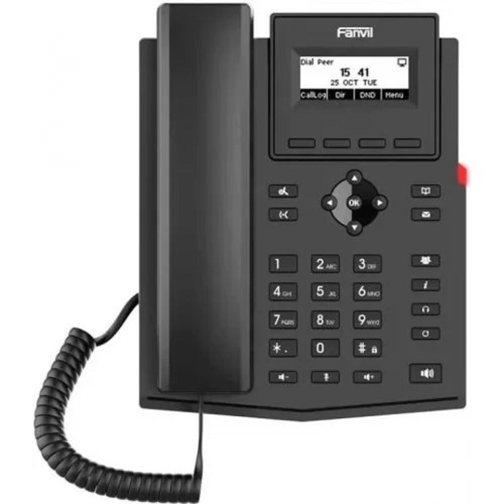 Fanvil Телефон IP X301P c б п черный