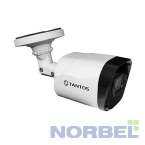 Tantos Камеры видеонаблюдения TSi-Peco25FP 2 мегапиксельная уличная цилиндрическая IP камера с ИК подсветкой