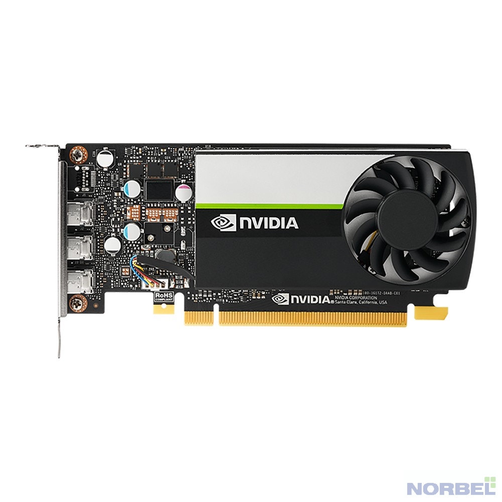 nVIDIA Видеокарта T400 4G BOX, brand original with individual package, include ATX and LT brackets 025032 900-5G172-2540-000