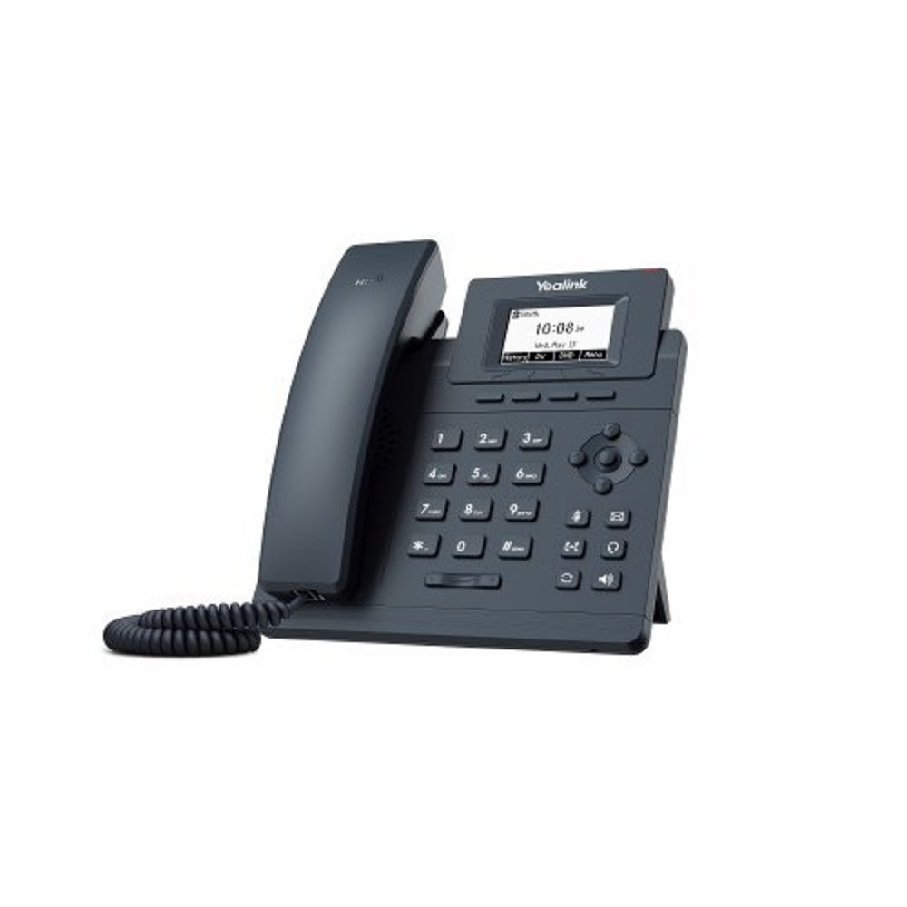 Yealink VoIP-телефон SIP-T30P Телефон SIP 1 линия, PoE, БП в комплекте 6938818306035