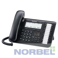 Panasonic Телефон KX-DT546RUB Цифровой системный телефон чёрный