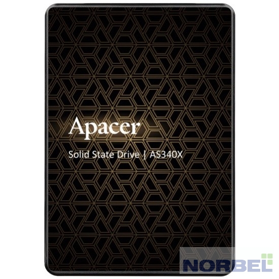 Apacer накопитель SSD жесткий диск SATA III 2.5" 120GB 7MM AP120GAS340XC-1 