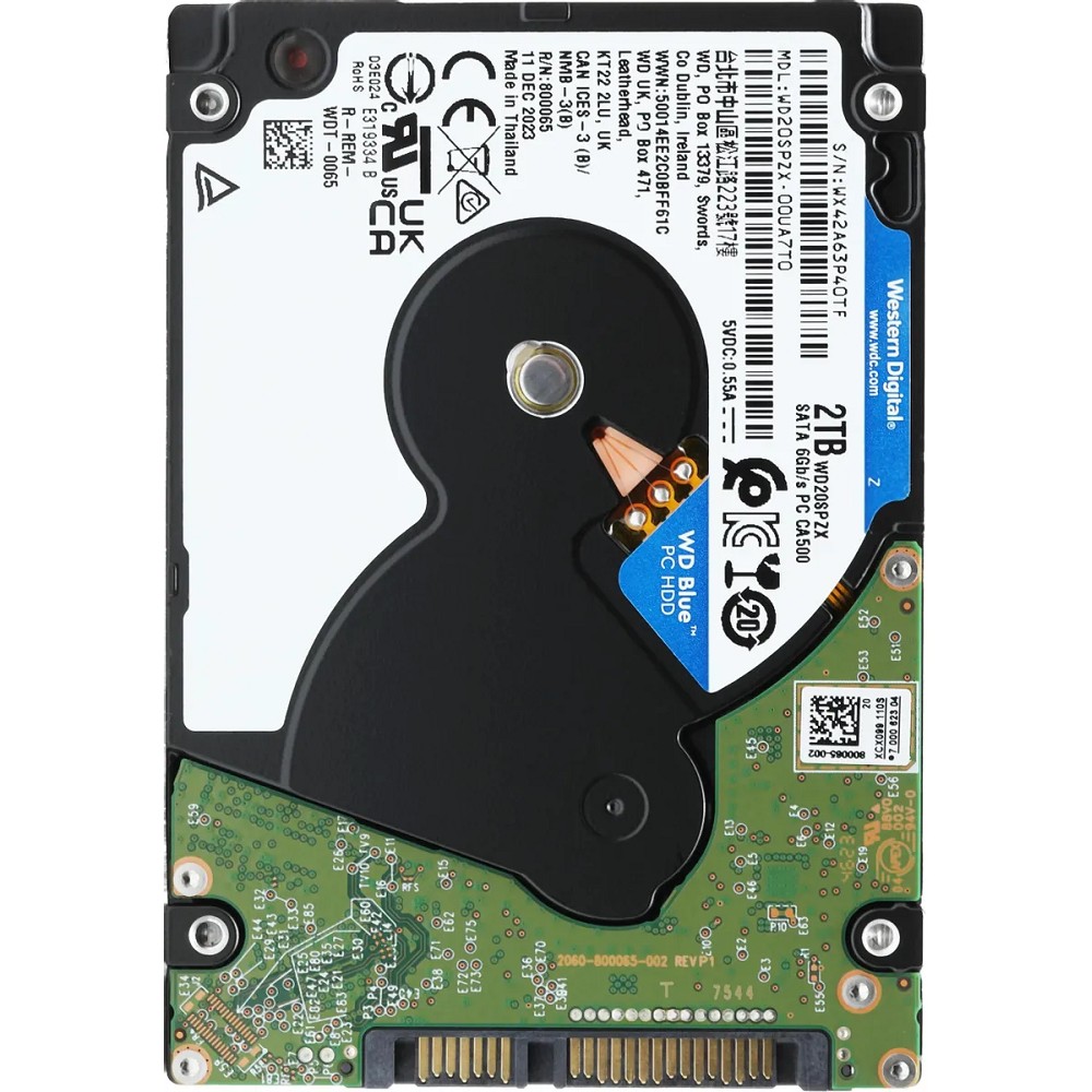 Western digital Жесткий диск 2TB WD Blue WD20SPZX