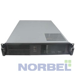 EXEGATE Корпус EX264269RUS Серверный корпус Pro 2U390-04 <RM 19", высота 2U, глубина 390, без БП, USB>