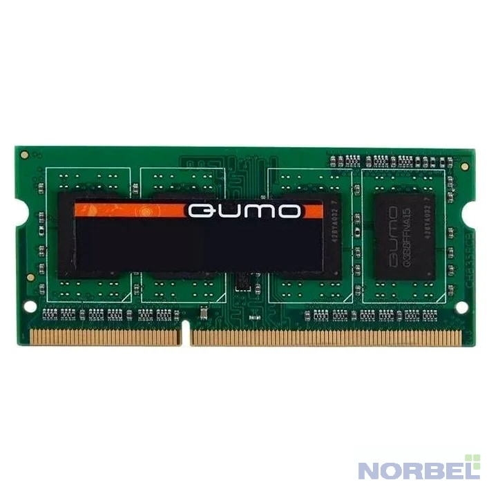 Qumo Модуль памяти DDR3 SODIMM 4GB QUM3S-4G1333C L 9 PC3-10600, 1333MHz