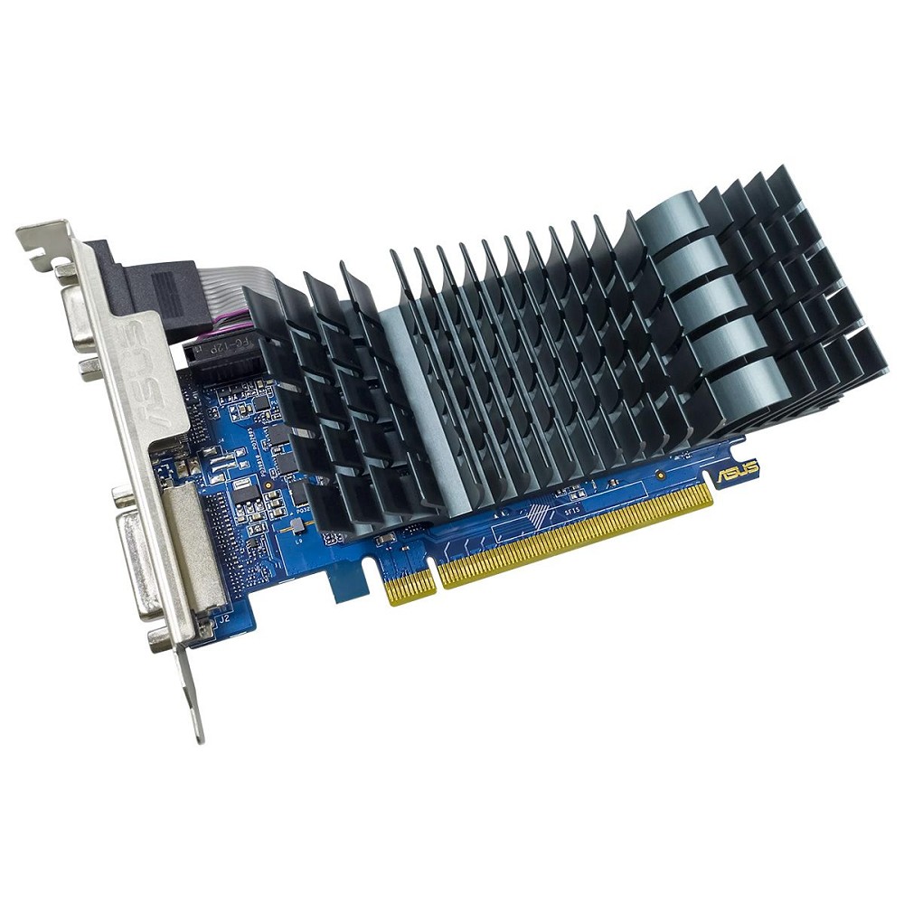 Asus Видеокарта GeForce GT710 EVO 2GB GDDR5 64bit VGA DVI HDMI PASSIVE GT710-SL-2GD5-BRK-EVO RTL
