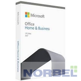 Microsoft Программное обеспечение SKU-T5D-03516 Office Home and Business 2021 MAC English CEE Only Medialess настраиваемый русский интерфейс