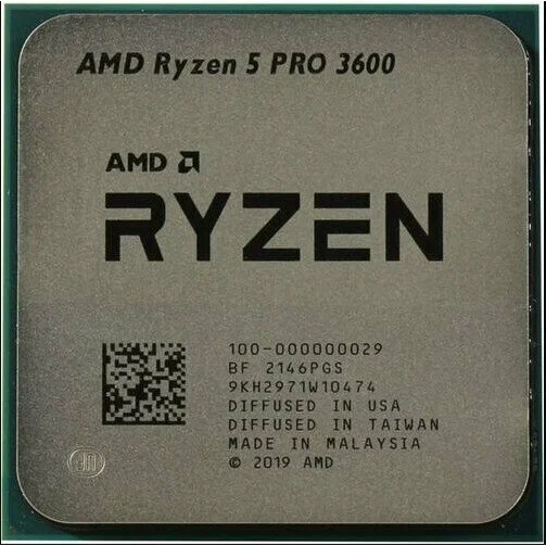Amd Процессор CPU Ryzen 5 3600 PRO 100-000000029 3.6GHz up to 4.2GHz AM4