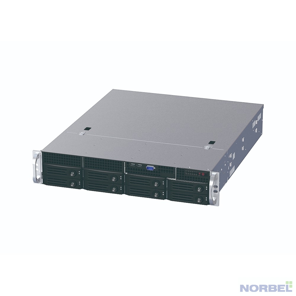 Supermicro Сервер Ablecom CS-R25-31P 2U rackmount, 8+1 trays, 550W CRPS PSU 1+1 21" depth chassis Supports ATX, Micro-ATX and Mini-ITX motherboards