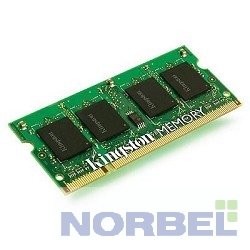 Kingston Модуль памяти DDR3 SODIMM 2GB KVR16LS11S6 2 PC3-12800, 1600MHz, 1.35V