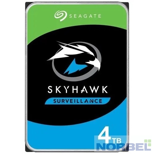 Seagate Жесткий диск 4TB Skyhawk ST4000VX016