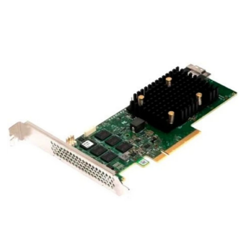 Mellanox Контроллер SAS LSI 9500-8i SGL 05-50077-03 PCIe v4 x8 LP, Tri-Mode SAS SATA NVMe 12G HBA, 8port 1 int SFF8654 , 3808 IOC, RTL