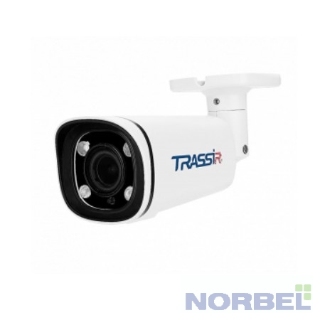 TRASSIR Видеонаблюдение TR-D2123IR6 v6 2.7-13.5 Уличная 2Мп IP-камера с ИК-подсветкой. Матрица 1 2.7" CMOS, разрешение 2Мп FullHD 1920 1080 @25fps, чувствительность: 0.003Лк F1.6 , режим "день ночь" механический