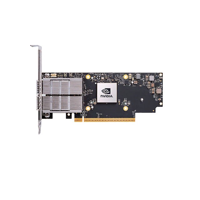 Mellanox Сетевое оборудование Infiniband MCX75310AAS-NEAT CX75310A ConnectX-7 HHHL Adapter card, 400GbE NDR IB default mode , Single-port OSFP, PCIe 5.0 x16, Crypto Disabled, Secure Boot Enabled, Tall Bracket