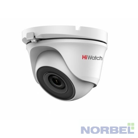HiWatch Видеонаблюдение DS-T203 B 2.8-2.8мм Камера видеонаблюдения HD-CVI HD-TVI цветная корп.:белый