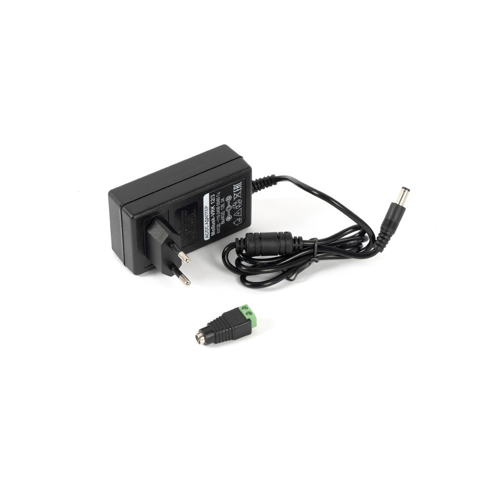 БАСТИОН Mollusk-VRK 12 3 источник питания 12В, 3А. Сетевой диапазон 110-245В встр. вилка 8832