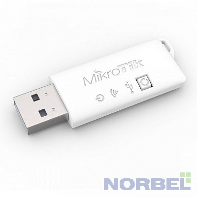 Mikrotik Сетевое оборудование Woobm-USB Адаптер для беспроводного внеполосного управления сетью, USB, 2.4 ГГц, AP CPE
