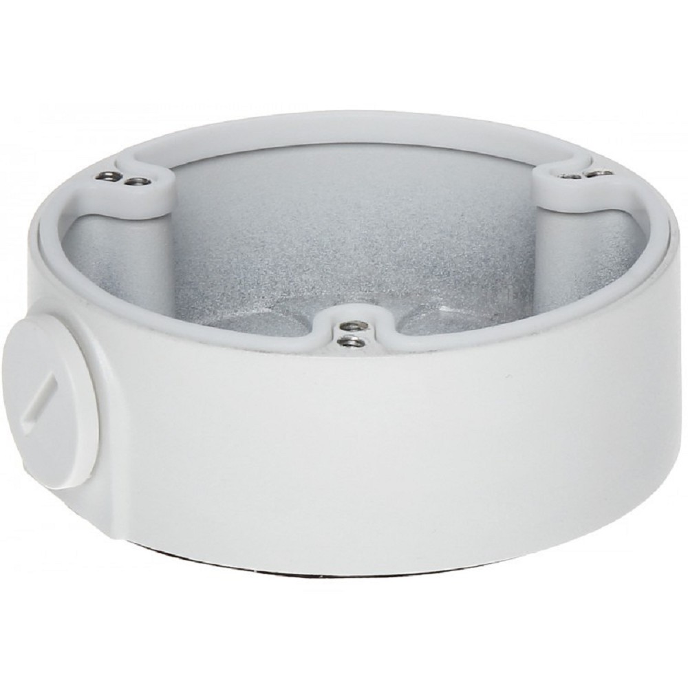 DAHUA Кронштейн Монтажная коробка Адаптер DH-PFA135 Монтажная коробка, алюминий, влагозащита, для цилиндрических видеокамер и видеокамер в корпусе типа "шар", 3 винта