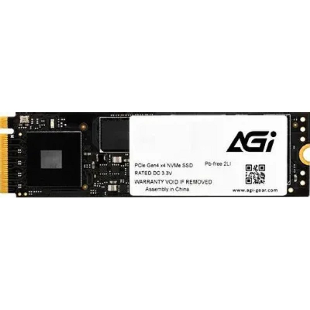 AGI Твердотельный накопитель SSD 2TB M.2 2T0G44AI838 3D NAND TLC, 7400 6700