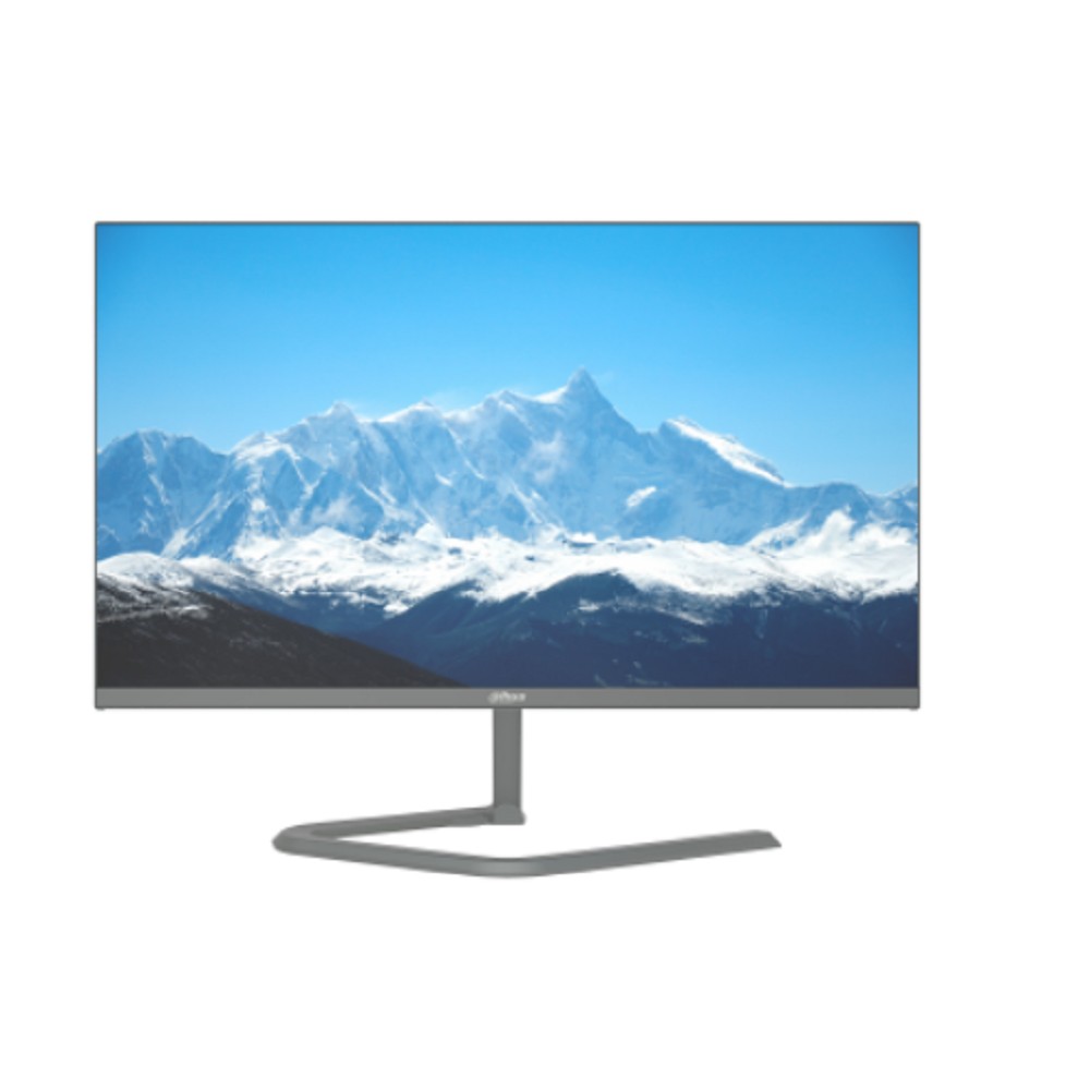 DAHUA Монитор DHI-LM24-C201P 23.8" 16:9 FullHD монитор IPS. ELED подсветка, 1920x1080, 250 кд м2, 1000:1, 178 178 , 5 мс, 100Гц, 16.7Млн 8 бит . VGA 1, HDMI 1, Аудио выход