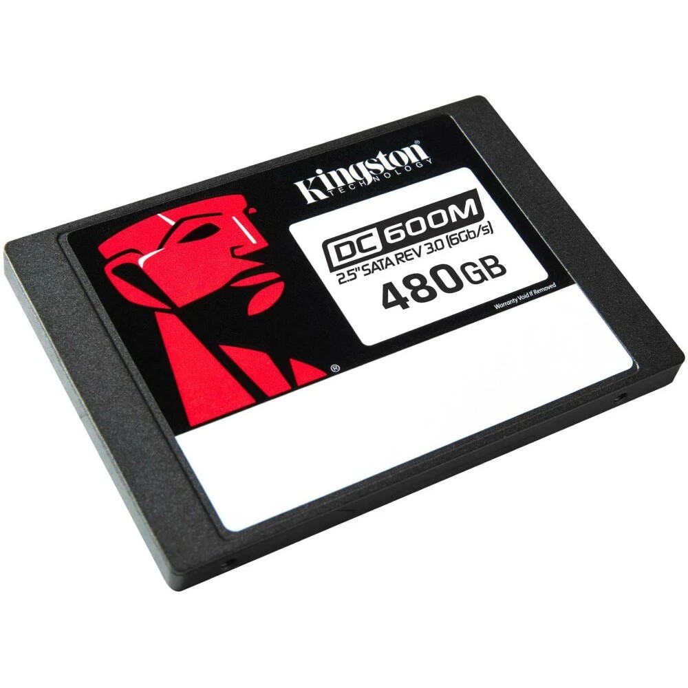 Kingston накопитель SSD DC600M, 480GB, 2.5" 7mm, SATA3, 3D TLC, SEDC600M 480G