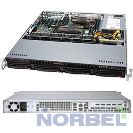 Supermicro Сервер SYS-6019P-MT Серверная платформа 1U SATA SYS-6019P-MT