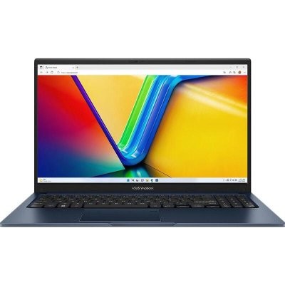 Asus Ноутбук VivoBook 15 X1504VA-BQ281 90NB10J1-M00BL0 Quiet Blue 15.6"