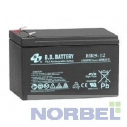 B.B. Battery батареи Аккумулятор HR 9-12 12V 9 8 Ah