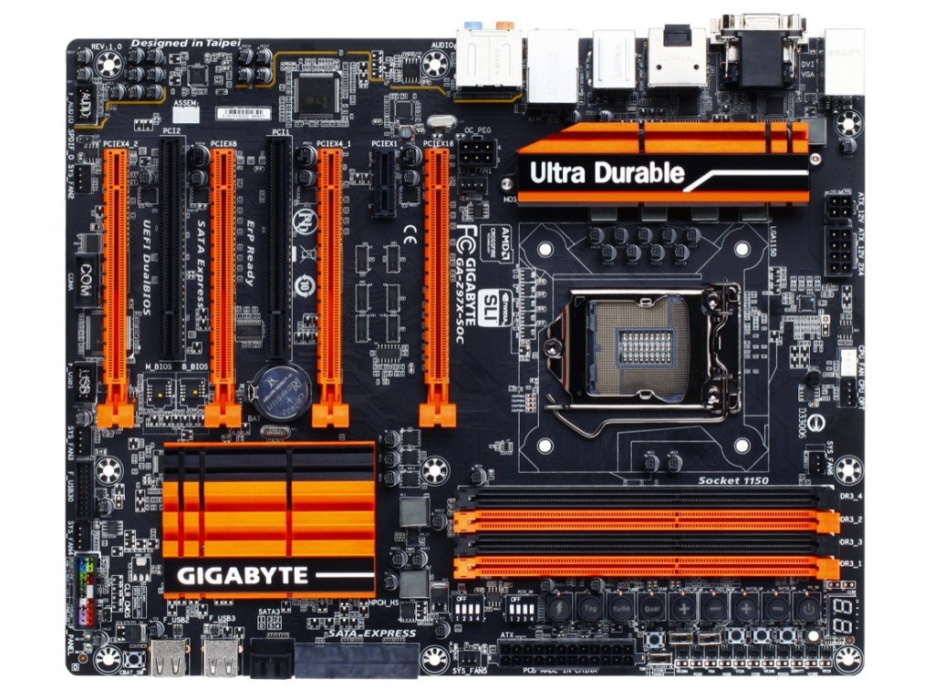 Материнские платы GIGABYTE (для INTEL)