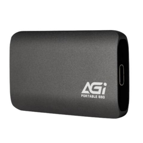 AGI Накопитель SSD USB-C 2TB 2T0GIMED138 серый