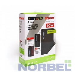 Адаптер для ноутбуков Storm SLU90 SLU90+, 90W, USB 2.1A , slim design + micro charger USB MCM1