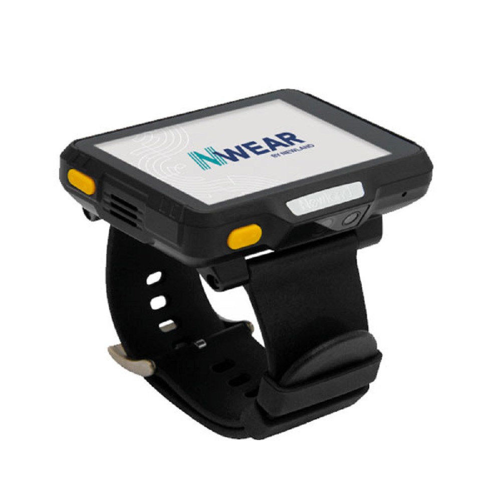 land Терминал сбора данных WD1 Wearable Watch Device with 2.8" Touch Screen, 3GB 32GB, BT, WiFi, 4G, GPS and Camera. Incl. wrist band, USB-C cable and MultiPower adapter. OS: Android 13.0 GMS.