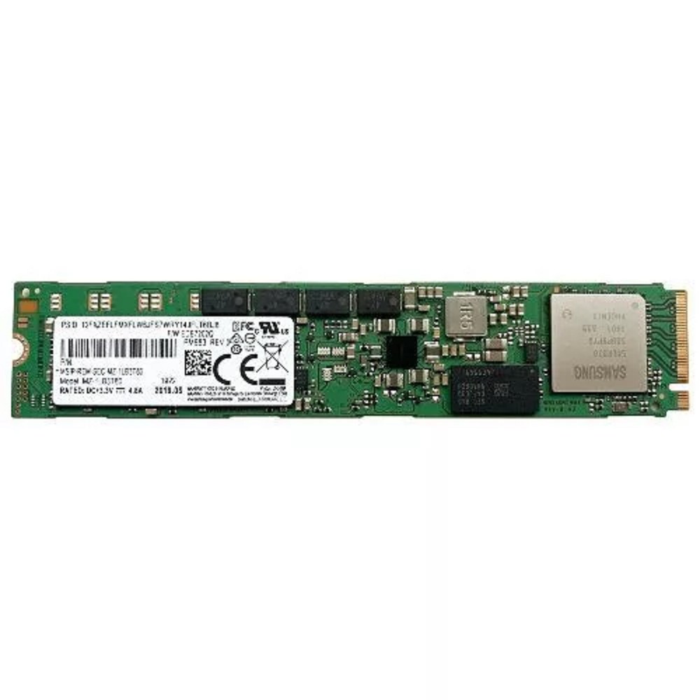 Samsung накопитель SSD 1920Gb PM983 M.2 PCIe 3.0 x4 MZ1LB1T9HALS-00007