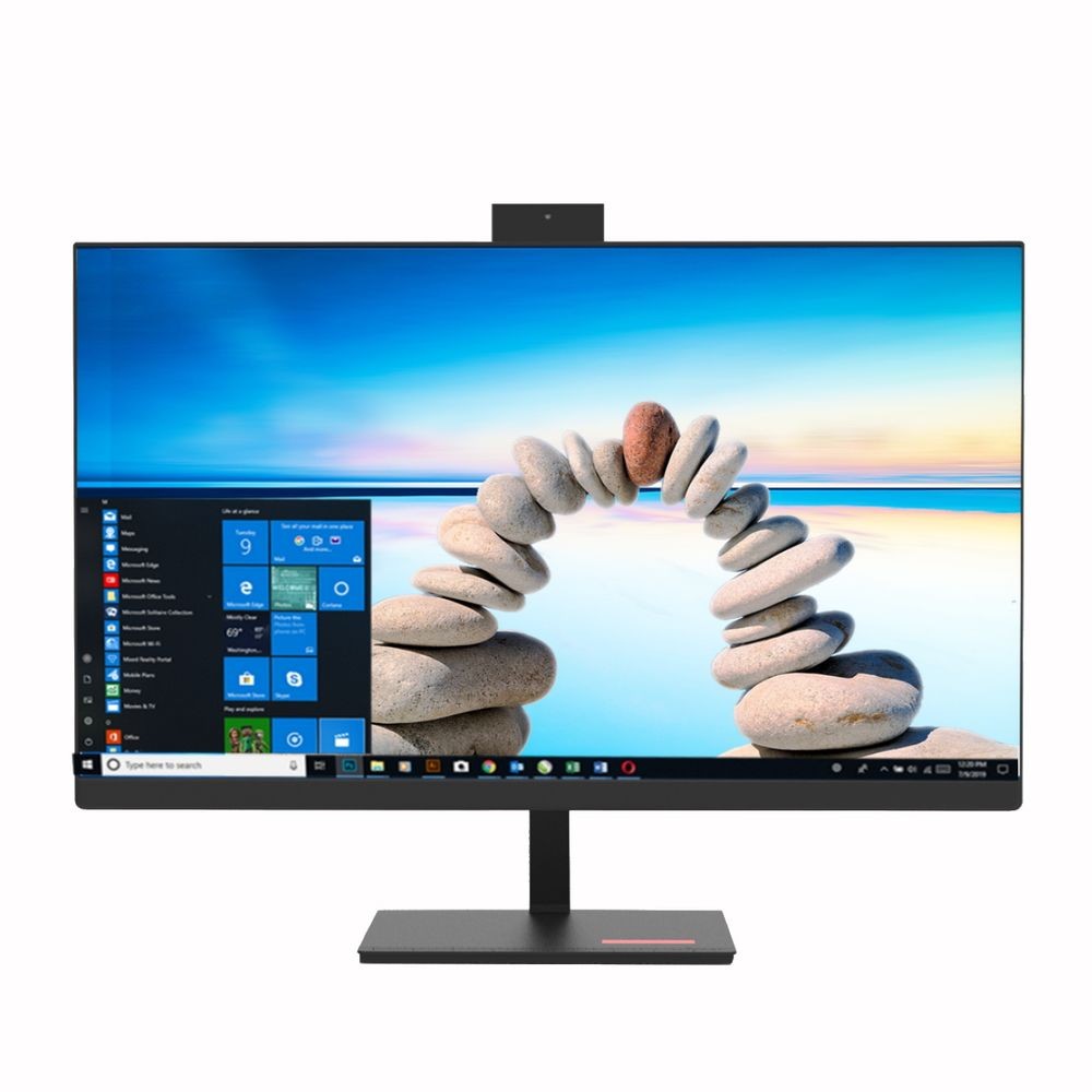 Prittec Моноблок A27 MB Asus H610 QHD 2K ,no SSD and RAM, wifi, bt. black pop-up camera 5MP, USB 3 + Type C +SD 120W Adaptor, 350Cd m2