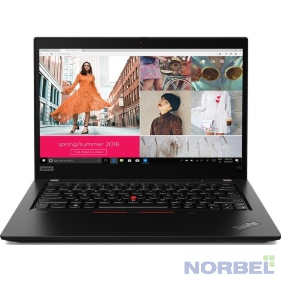 Lenovo Ноутбук ThinkPad X13 G1 20T3A0CSCD АНГЛ.КЛАВ. Black 13.3"