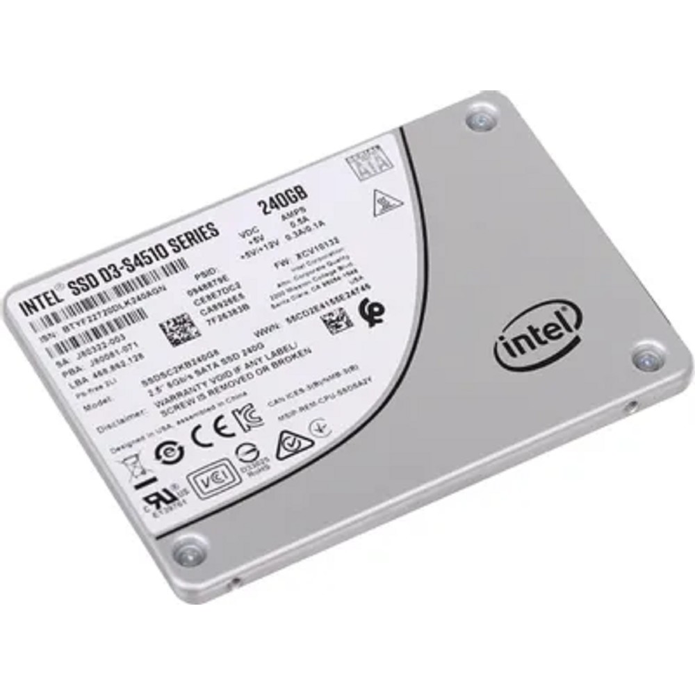 Intel накопитель SSD 240Gb S4510 серия SSDSC2KB240G8 01