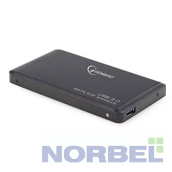 Gembird Контейнер для HDD EE2-U3S-2 Внешний корпус 2.5" EE2-U3S-2 , черный, USB 3.0, SATA