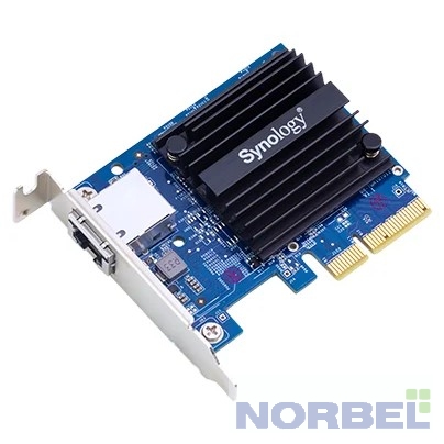 Synology Дисковый массив E10G18-T1 Сетевой адаптер PCIE 10GB E10G18-T1