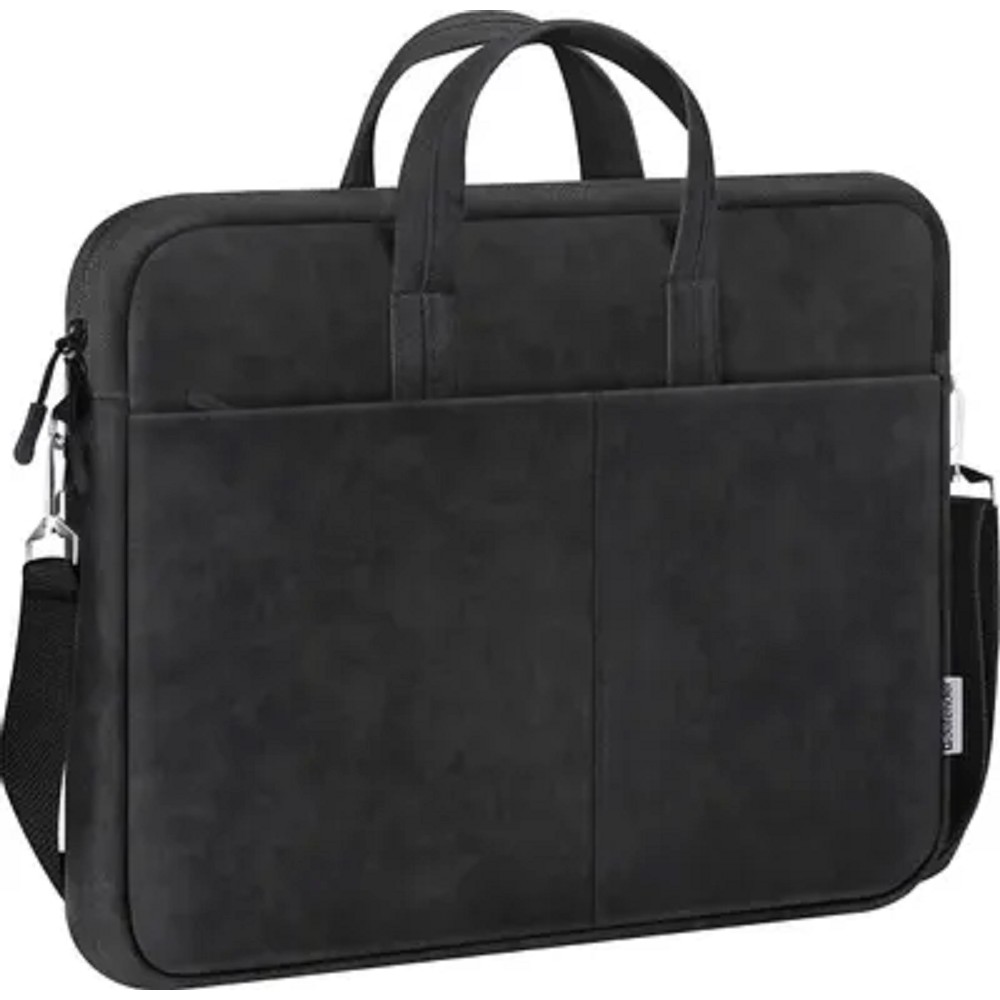 Defender Сумка для ноутбука Сумка для ноутбука Solid 15.6" PU кожа, черный, карман 26091