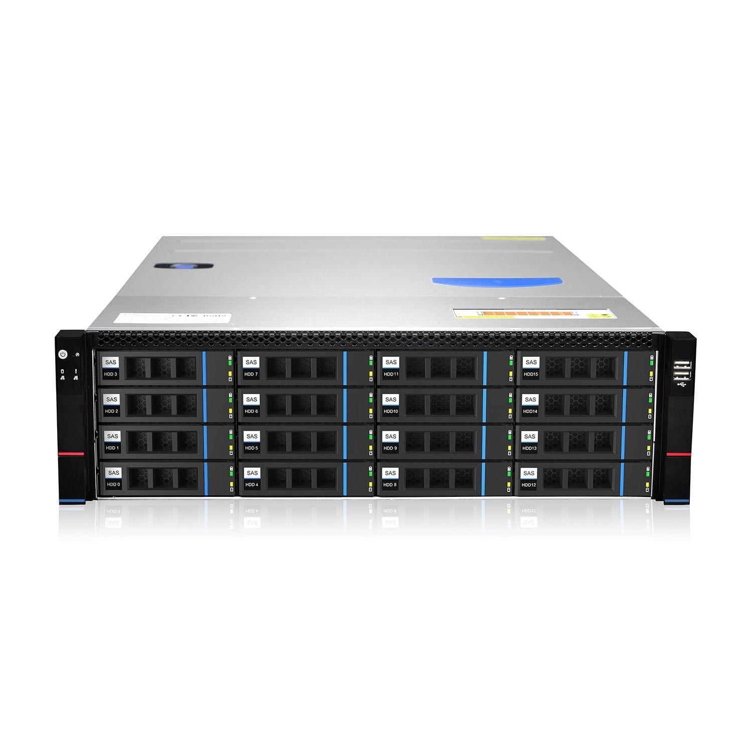Gooxi Сервер RMC4124-670-HSE-D 4U 24x 3.5" 2.5" ; 2x 2.5" rear SAS SATA; 12Gb s SAS expander 24 bay 3xSFF-8643 ; MB EEB CEB ATX Micro ATX; 7x LP slots; 2x1300W EU power cables , rail