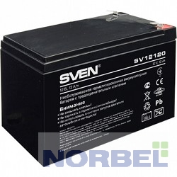 Sven батареи SV12120 12V 12Ah батарея аккумуляторная