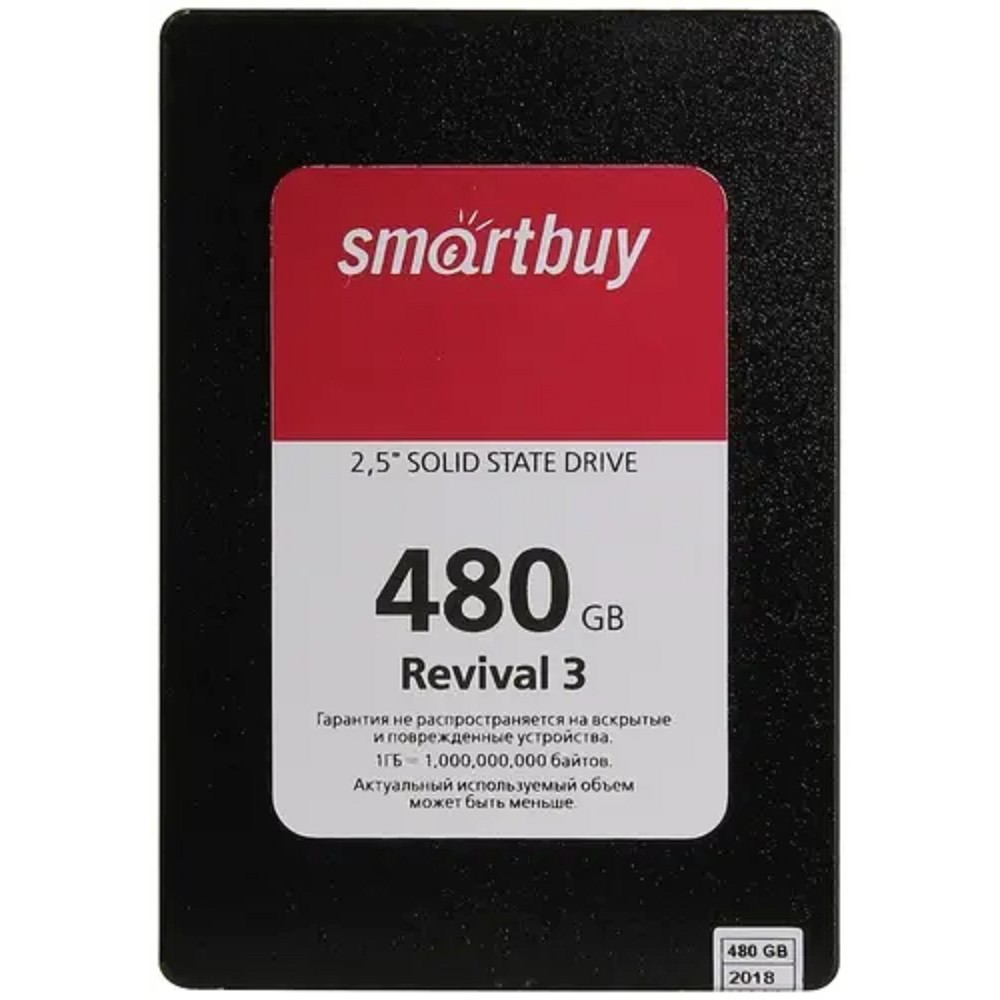 Smart buy накопитель Smartbuy SSD 480Gb Revival 3 SB480GB-RVVL3-25SAT3