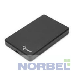 Gembird Контейнер для HDD EE2-U2S-40P Внешний корпус 2.5" EE2-U2S-40P, черный, USB 2.0, SATA, пластик