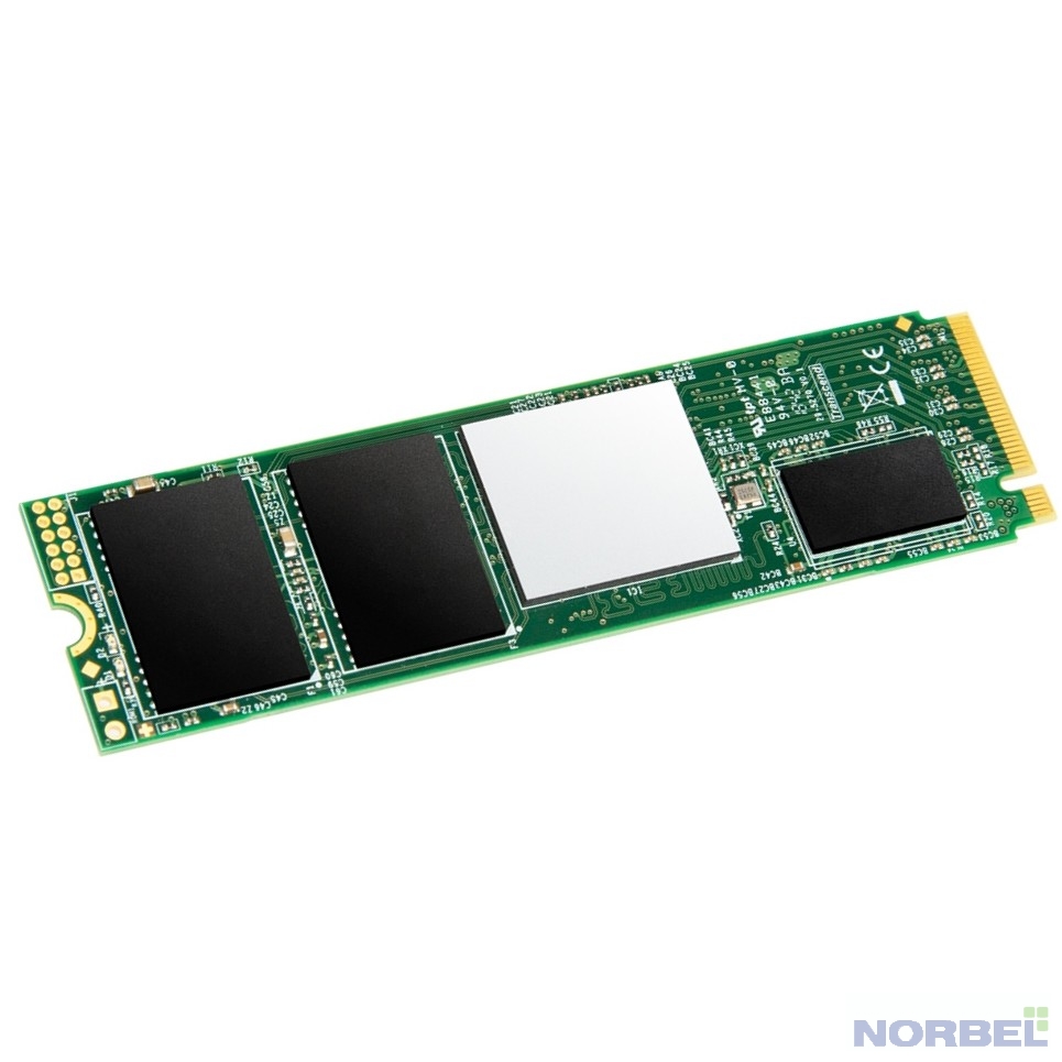 Transcend накопитель SSD 1Tb M.2 2280, NVMe PCIe Gen3 x4, 3D NAND, До 3,400 1,900 МБ с TS1TMTE220S