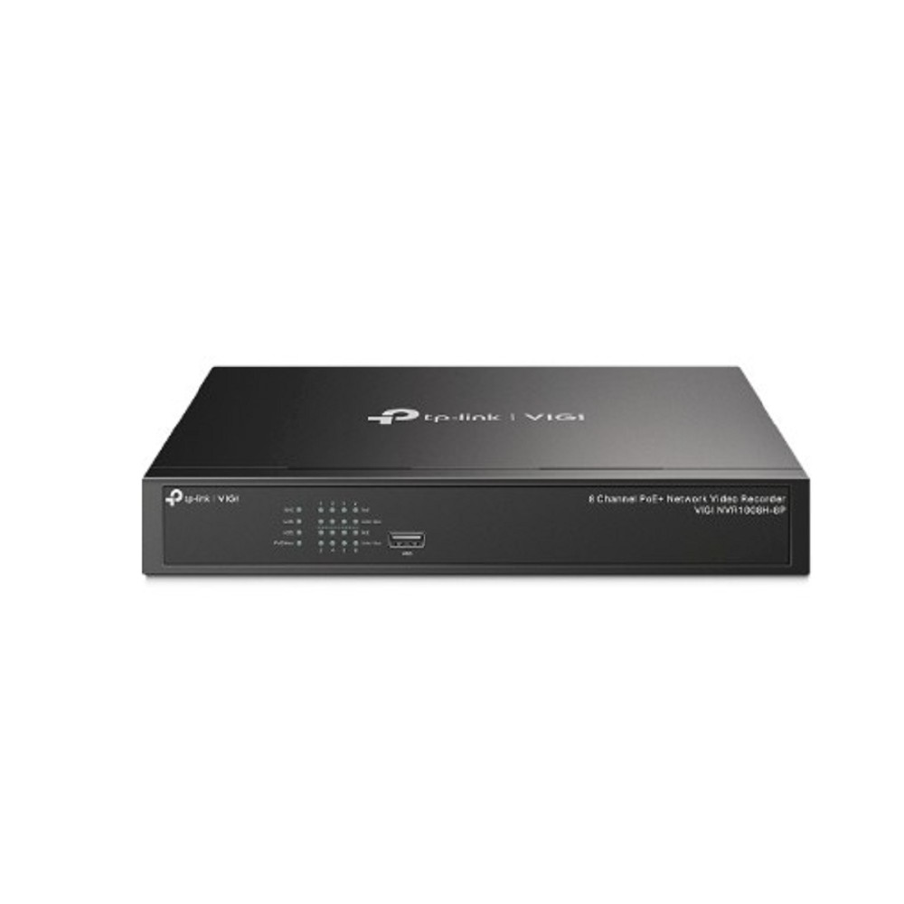 TP-Link Видеорегистратор VIGI NVR1008H-8P 8-канальный сетевой видеорегистратор с поддержкой PoE+