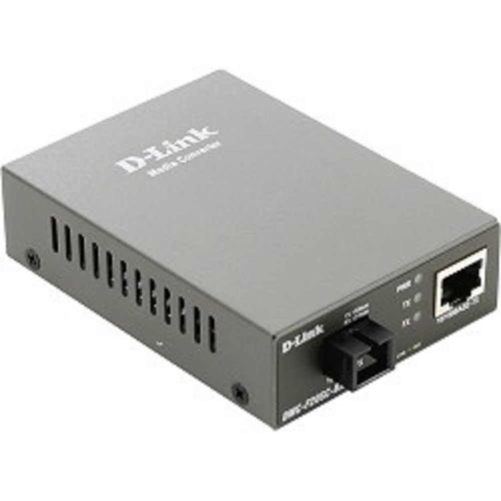D-Link Сетевое оборудование DMC-F20SC-BXD B1A WDM медиаконвертер с 1 портом 10 100Base-TX и 1 портом 100Base-FX с разъемом SC ТХ: 1550 нм; RX: 1310 нм для одномодового оптического кабеля до 20 км